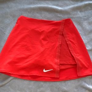 Red Nike Tennis Skirt